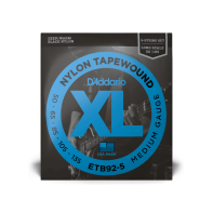 Набор струн D'ADDARIO ETB92-5 XL NYLON TAPEWOUND 5-STRING BASS (50-135)